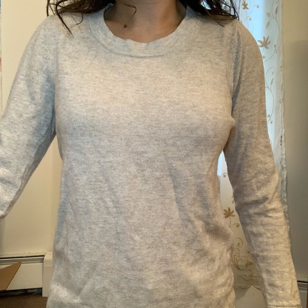 Loft Beige Sweatshirt